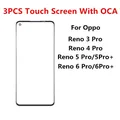 Écran extérieur pour Oppo Reno 9 3 4 5 6 Pro Plus écran tactile avant écran LCD couvercle en