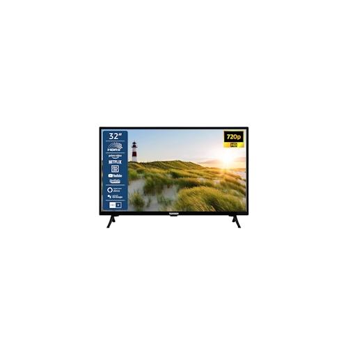 TELEFUNKEN XH32SN550S 32 Zoll Fernseher/Smart TV (HD Ready, HDR, Triple-Tuner) – Inkl. 6 Monate HD+ [2023]