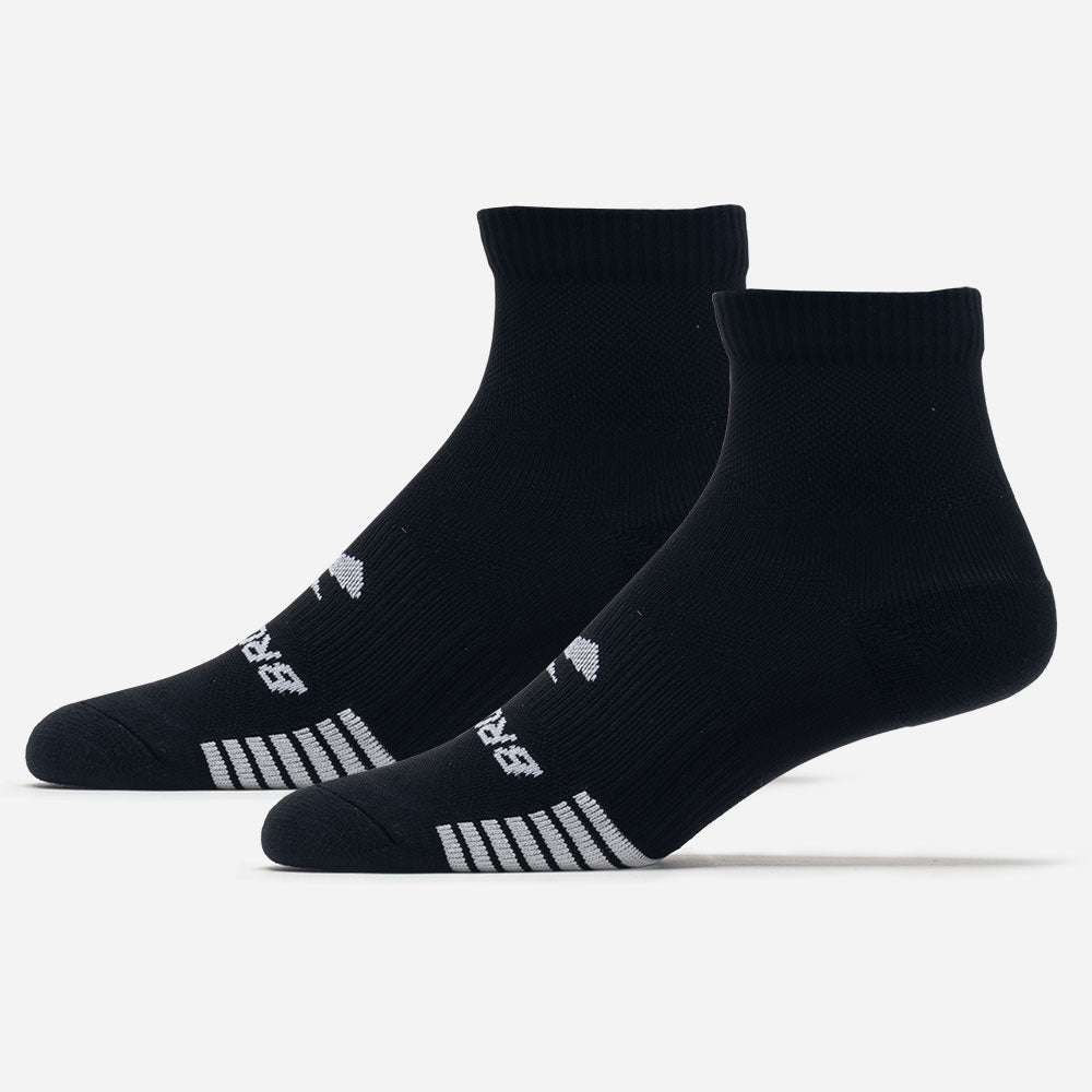 Brooks Ghost Lite Quarter Sock 2-Pack Socks Black