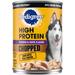 Pedigree High Protein Chopped Chicken & Duck Flavor Canned Soft Wet Dog Food For Adult Dogs 13.2 Oz Can