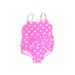 Carter's One Piece Swimsuit: Pink Polka Dots Sporting & Activewear - Size 24 Month