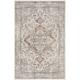 Brown/Gray 60 x 39 x 0.25 in Area Rug - Langley Street® Laivai Astra Machine Washable Persian Grey/Multi Area Rug | 60 H x 39 W x 0.25 D in | Wayfair