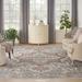 Brown/Gray 144 x 108 x 0.25 in Area Rug - Langley Street® Laivai Astra Machine Washable Persian Grey/Multi Area Rug | Wayfair