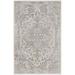 Brown 72 x 48 x 0.25 in Area Rug - Trent Austin Design® Pritts Machine Washable Persian Silver Grey Area Rug | 72 H x 48 W x 0.25 D in | Wayfair