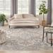 Brown 144 x 108 x 0.25 in Area Rug - Trent Austin Design® Pritts Machine Washable Persian Silver Grey Area Rug | 144 H x 108 W x 0.25 D in | Wayfair