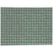 Green 0.08" x 72" L X 48" W Kitchen Mat - East Urban Home Bheema Grid Kitchen Mat 72.0 x 48.0 x 0.08 D, Polyester | 0.08" H X 72" L X 48" W | Wayfair