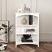 Winston Porter Herrin 29.5" W Standard Bookcase Metal in White | 40 H x 29.5 W x 11.75 D in | Wayfair C79C793C530B42089270BBCA6990F132