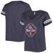Women's Soft as a Grape Navy Boston Red Sox Plus Size V-Neck Jersey T-Shirt