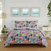 Buoys 100% Cotton Reversible Quilt Set by Kate Nelligan