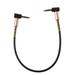 Car Aux Cord for Mobile Phone Tablet CD Player Stereo 24cm Dual 90 Degree Bending 3.5 mm to 3.5mm Male Jack Audio Cable