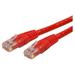 Startech.Com 50ft Cat6 Ethernet Cable Red Cat 6 Poe (C6PATCH50RD)