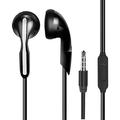 LBECLEY Gaming Headsets Earphones in Ear Headphones with Microphone 3.5Mm Wired for Ios and Android Smartphones Laptops Mp3 Gaming Over Ear Headphones with Microphone for Computer Black