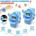 EASTIN 2-Pack Kids Walkie Talkies Watches for 3-12 Year Old Children Walkie Talkies for Kids 2 Way Radio Toy with LCD Flashlight Multifunction Children Walkie Talkiesfor Outside Camping Hiking