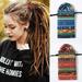 ADVEN Spiral Lock Hair Tie Bendable Colorful Thick Embedded Long Ponytail Holders Curling Rod Ties Cloth Dreadlock Accessory Women Men Multicolor