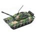 1:48 M1A2 Tank Alloy Military Armored Vehicle Armored Car Collection Sound And Light