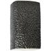 Ambiance 13 1/2" High Hammered Pewter LED Outdoor Sconce