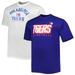 Men's Fanatics Branded Royal/White Philadelphia 76ers Big & Tall Two-Pack T-Shirt Set