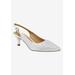 Women's Ferryanne Pump by J. Renee in White (Size 7 1/2 M)