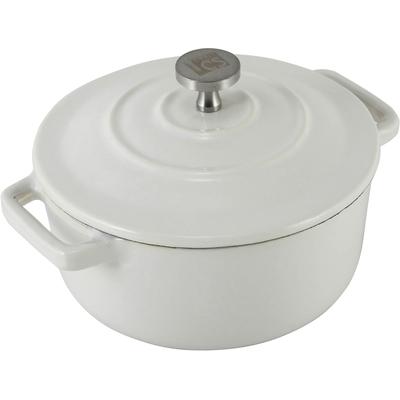 Fleischtopf CARL SCHMIDT SOHN "Xanten", weiß, H:10cm Ø:10cm, Töpfe, Ø 10 cm, Induktion