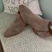 J. Crew Shoes | J Crew Perforated Faux Suede Booties, Sz 9 | Color: Tan | Size: 9