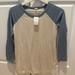 J. Crew Tops | J.Crew Baseball T-Shirt- Brand New With Tags! | Color: Blue/White | Size: Xs