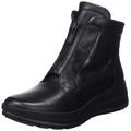 ARA Damen Calais Keil St. Schnür Stiefelette, SCHWARZ, 36.5 EU