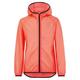 Ziener Kinder NARUS Regenjacke - Fahrrad|Mountainbike|Outdoor - wasserdicht,atmungsaktiv,super leicht, signal peach, 176