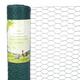 Atoke 1M X 25M Galvanized Hexagonal Wire Mesh Green Chicken Wire Fence Size 25.4 mm Garden Plant Wire Fencing Roll Mesh Poultry Animal Netting Hardware Cloth