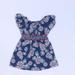 Pre-owned Tea Girls Blue | Floral Dress size: 6-12 Months
