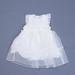 Pre-owned Trish Scully Girls Ivory Special Occasion Dress size: 6-12 Months