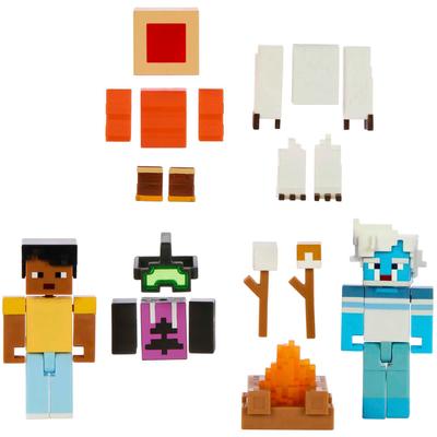 Spielfigur MATTEL "Minecraft Creator, Storypack" Spielfiguren bunt Kinder Altersempfehlung