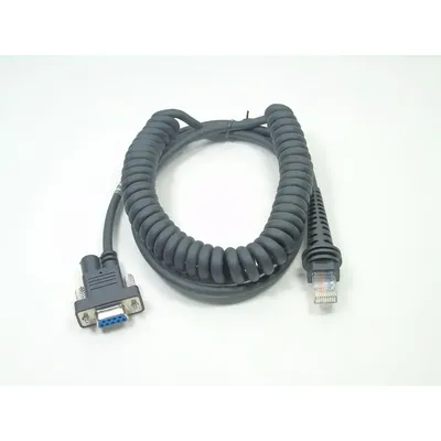 Câble enroulé série RS232 de 3M pour Scanner Honeywell 1900G 1200G 1300G 1450