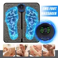 EMS – tapis de Massage électrique pour les pieds pliable et Portable Stimulation musculaire