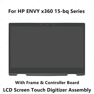 Ensemble écran tactile LCD avec châssis pour HP ENVY x360 15-bqimport nl 15-bq004nc 15-bq100nc