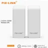 PIXLINK – routeur/répéteur/Bridge wi-fi sans fil 300Mbps 2.4Ghz/1KM CPE/AP Bridge POE LAN et