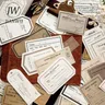 JIANWU-Bloc-notes créatif de la série Prologue mémo rétro collage de journal de bricolage