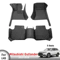 Tapis de sol de voiture pour Mitsubishi Outlander tapis intérieurs automatiques accessoires