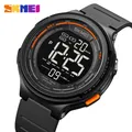 SKMEI-Montre numérique étanche pour homme montre-bracelet électronique mode créative alarme de