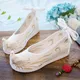 Chaussures vintage de danse d'opéra pour femmes chaussures de princesse antique chinoise tissage