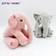 Éléphant en peluche en coton kawaii pour enfants poupées animales mignonnes jouets pour bébés