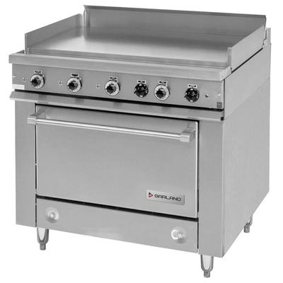 Garland 36ER38 240/1 36" 36E Series Commercial Electric Range w/ Griddle, 240v/1ph, Stainless Steel