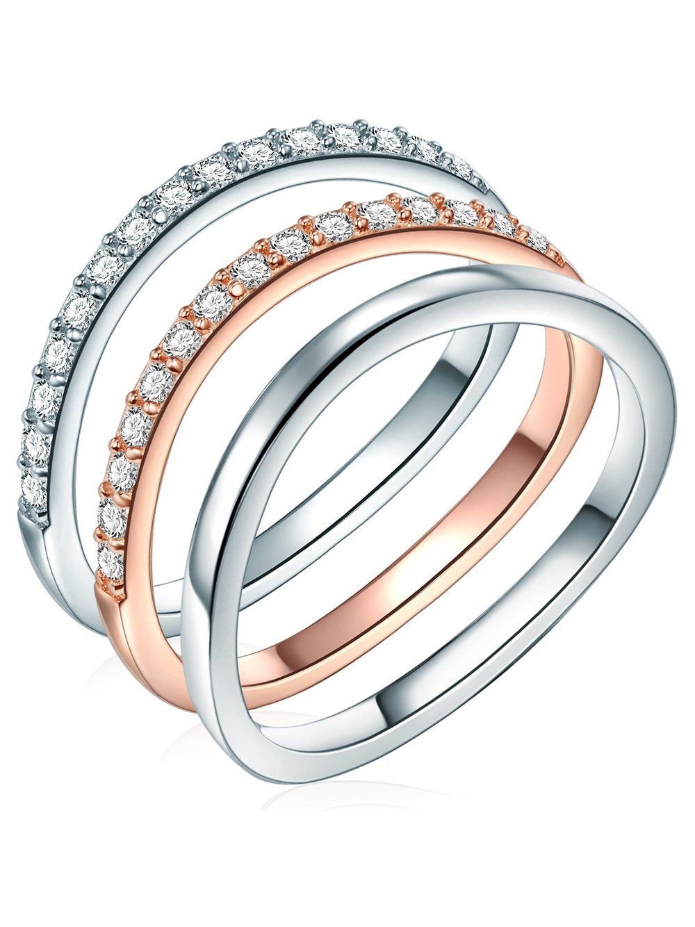 Rafaela Donata Ring Damen silber, 58 Image