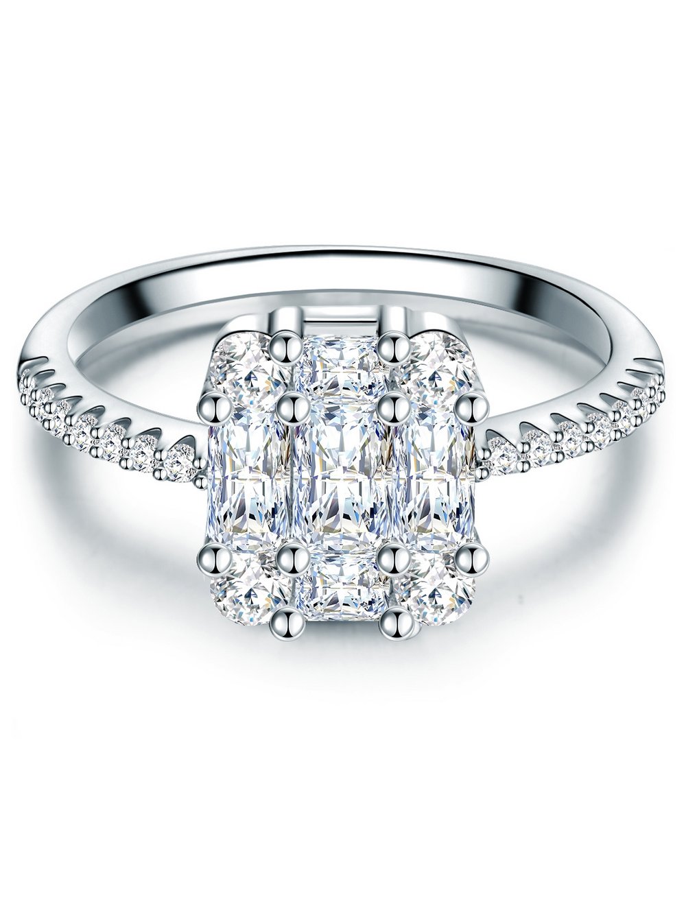 Trilani Ring Damen silber, 52 Image