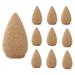 MPWEGNP Porcelain Holder Incense Backflow Burner Ceramic 20pcs Home Decor Solar Garden Statue Garden Sculptures & Statues