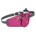 Running Belt Sport Waist Pack With Water Bottle Holder Fanny Packï¼ˆ1pcs-pinkï¼‰