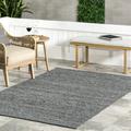 nuLOOM Avalie Casual Indoor/Outdoor Area Rug 5 x 8 Gray