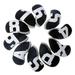 10Pcs Neoprene Golf Iron Headcovers Protective Sleeve Embroidery Number Scratch Head Cover Wedges Covers Sports Accessories
