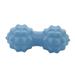 Silicone Massage Ball Muscle Massaging Ball Fitness Peanut Training Ball Muscle Relaxation Supplies for Yoga (Blue)