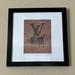 Louis Vuitton Art | Louis Vuitton Wall Brick Numbered Print 16x16" Fairchild Paris Collectible Art | Color: Black/Red | Size: Os