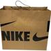 Nike Other | (5) Nike Iconic Swoosh Brown Recycled Paper Shopping Bag New | Color: Brown | Size: Os